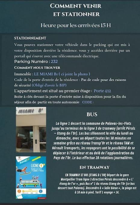 Appartement Palavas Les Flots T2 + Parking Prive Palavas-les-Flots Exterior photo